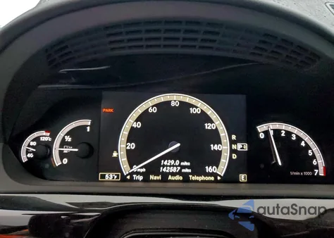 2013 Mercedes-Benz S 550 4Matic из США, поврежденный, VIN WDDNG9EB8DA518993